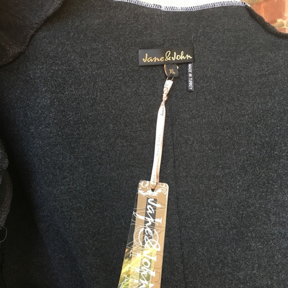 NWT European Designer Light Overcoat - Size XL - Picture 5 of 7